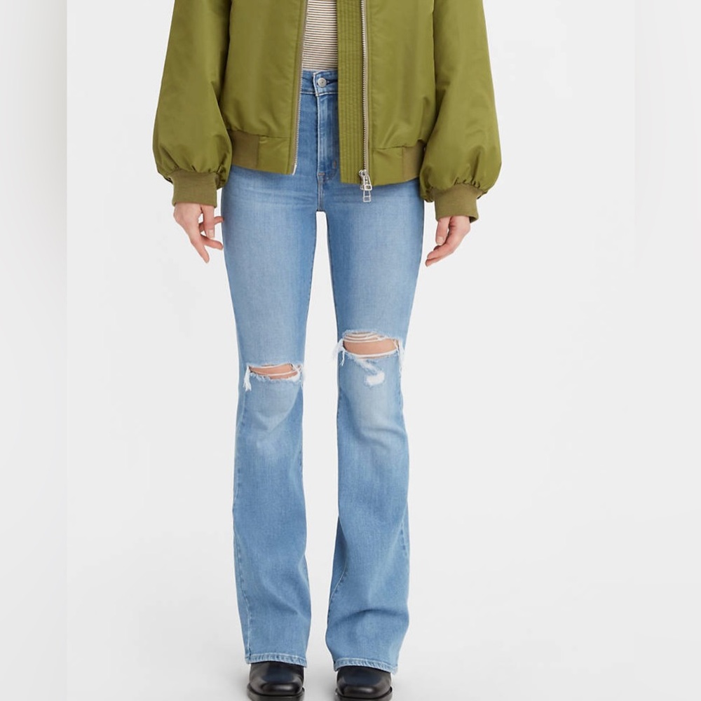 726 HIGH RISE FLARE WOMEN'S JEANS LEVIS